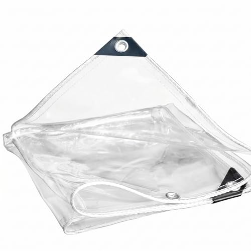 Bâche PVC renforcée étanche à œillets anti-déchirure pour terrasse