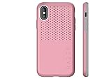 Razer Arctech Pro para iPhone XS Case: Thermaphene & Venting Performance Cooling – Carga inalámbrica Compatible – Drop-Test Certificado hasta 10 pies – Cuarzo Rosa, Quartz Pink, iPhone XS