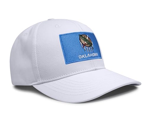 Image of International Tie State Hat for Men and Women, Adjustable Snapback Trucker Baseball Cap with Embroidered Patch
