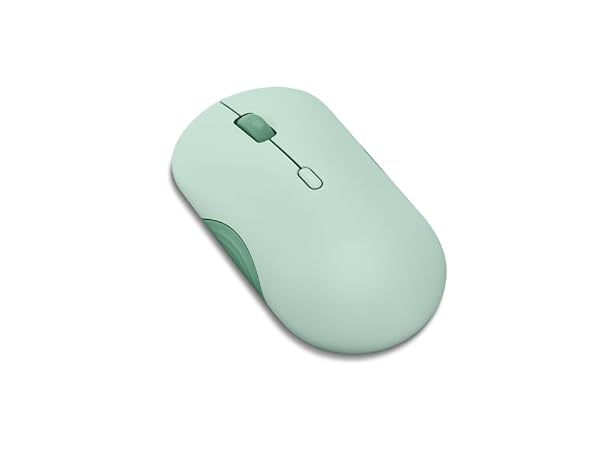 Lenovo 350 Wireless Bluetooth Mouse, Silent Click, 3 Level DPI (1000, 1600, 2400), 36 Month Battery Life, 2 Device Pairing, Breeze Moss by Lenovo - Used condition - US$14.54
