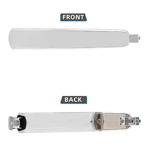 Deal Auto Electric Parts 1Pc Rear Left/Right Or Front Passenger Side Chrome Exterior Door Handle Compatible With 03-08 Fx35/Fx45 08-13 Rogue 14-15 Rogue Select 03-07 Murano Without Keyless Entry #TOP2