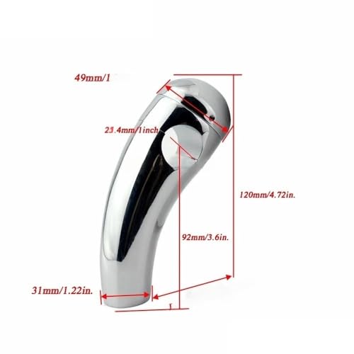 Elevadores de manillar de aluminio robusto para custom cruiser V-Star 6