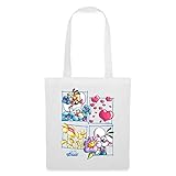 Spreadshirt Diddl Und Diddlina Sind Verliebt Stoffbeutel