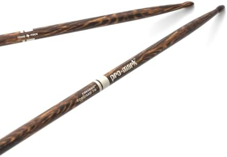 Promark TX7AW-FG FireGrain Classic 7A Drumsticks, Oval Tip