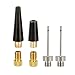 KAIXINXIN Sphere Pumps Needle Set Bike Tire Valves Adapters Needle Nozzle Adapter Bike Tire Inflator Air Pumps Needle Adapter Tool