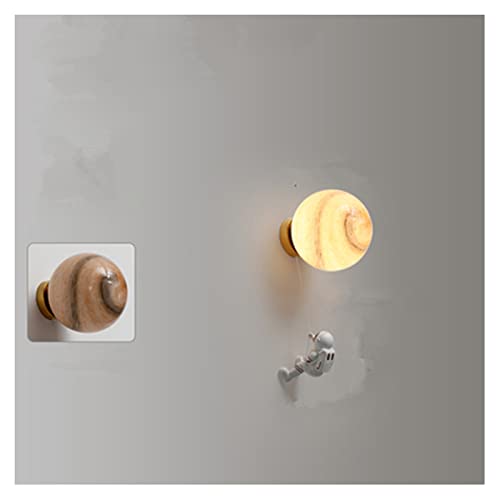 Iluminación de pared de luna con tecnología LED G9 y altura ajustable para dormitorios