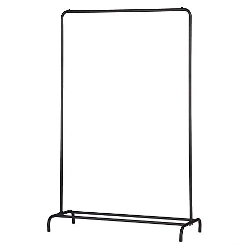 ASSR Clothing Garment Rack, Heavy Duty Garment Rack Free-Standing Clothes Rack Clothing Rack with Rod and Lower Storage Shelf