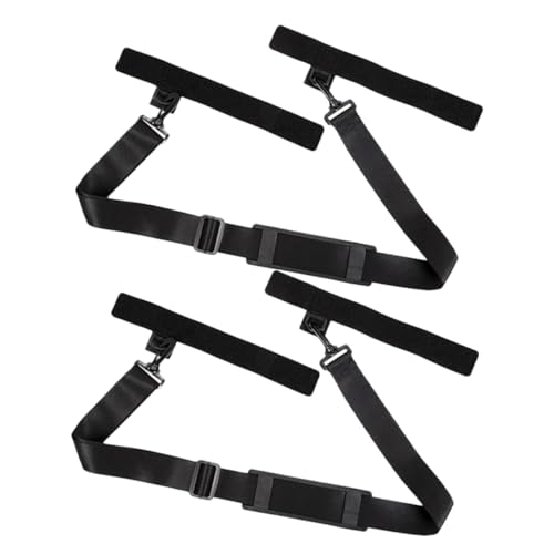 GOOHOCHY Fishing Pole Lanyard 2pcs Rod Sling Straps Antislip Portable for On-the-go Trips