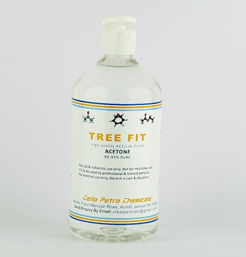 Image of Acetone | Nail Polish Remover | Cleaning Glass Remover | Remove Paint And Stuff Marks | Clear | (250 X 4 =1000 ML)