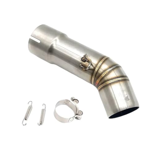 Échappement moto 51mm pour YAMAHA FZ800 en virée nocturne