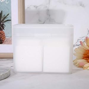 Duurzame Nail Art Opbergdoos Veilige Make-up Organizer Houder voor Schoonheidssalon voor Huishouden(transparant)