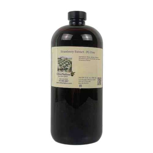 OliveNation Pure Strawberry Extract 32 oz.