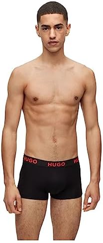 HUGO TRUNK TRIPLET DESIGN 3 PACK - black/grey/zwart