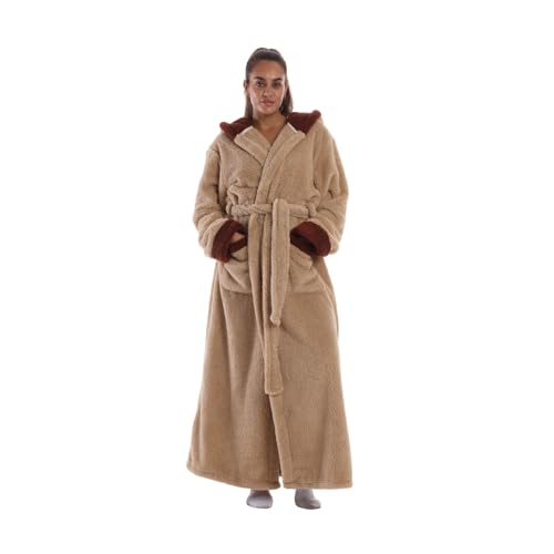 Robe de bain surdimensionnée pour cocooning hivernal au coin du feu