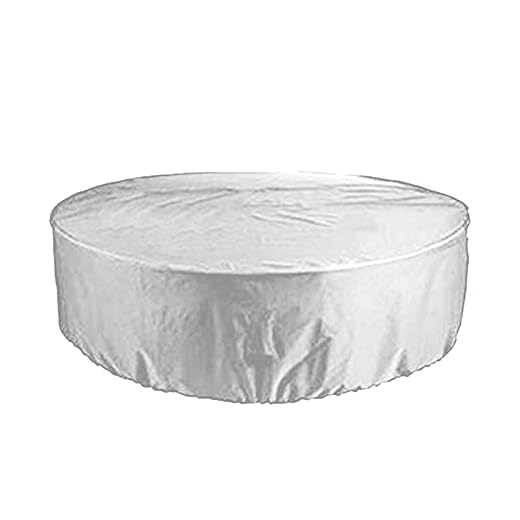 Poolöverdrag rund, Kiddie poolskydd, 190T polyestertyg mångsidiga vikbara poolskydd vattentätt dammsäkert poolskydd för husdjur badkar plaskdamm 162 x 30 cm