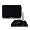 Furrion Vision S Wireless RV Backup Camera System with 7-Inch Monitor, 1 Rear Sharkfin, Infrared Night Vision, Wide-Angle View, Hi-Res, IP65 Waterproof, Motion Detection, Microphone - FOS07TASF