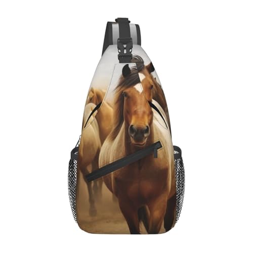 Bolso Cruzado Many Horses para Hombre y Mujer miniatura 1
