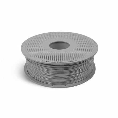 Image of 3IDEA Bambu Lab PLA Aero 1.75mm 3D Printing Filament - Gray with Reusable Spool