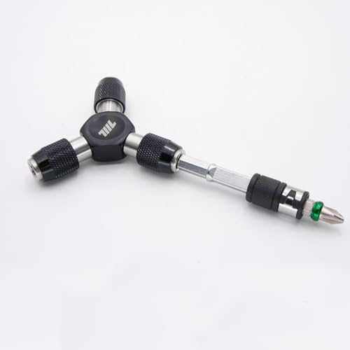 711L 1/4" Hex to Square Drive Socket 2-in-1 Extension Combo – 1PCS Hex End & 1PCS Flat End Adapter – Compatible with Multitools & 1/4" Adapters by 711L - Used condition - Image 7