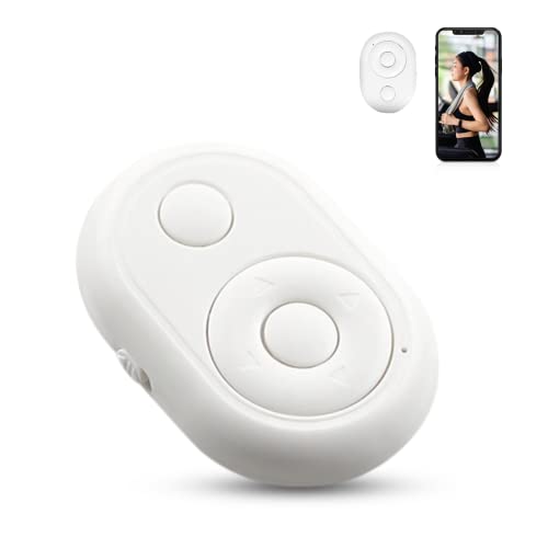 Obturador de Control Remoto Bluetooth-Controlador Disparador Remoto- Compatible con iPhone/Samsung/Huawei movil -(iOS y Android) Fotos y Videos Selfie-Redes sociales (Instagram, TikTok) Cover