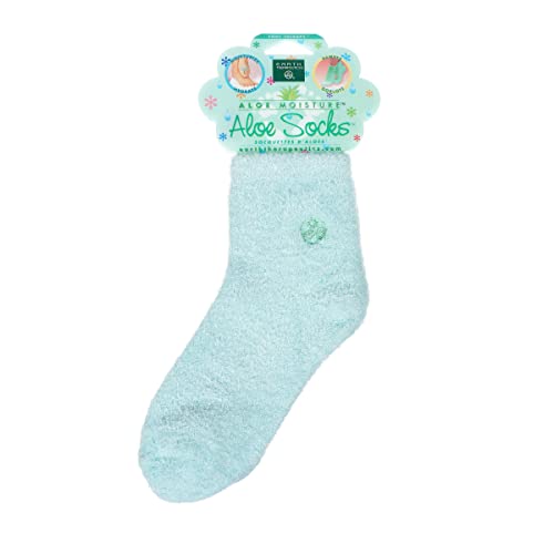 Earth Therapeutics Aloe Socks - Single Pack - 1 Pair (Mint) #TOP19
