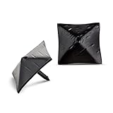 10 Pack - Iron Clavos Decorative Nails Pyramid Head 1.25 inch - Black - Decorative Accent for Home...