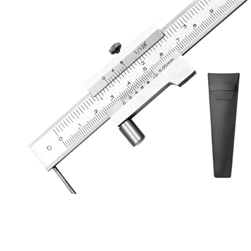 Calibrador Vernier para marcación 0-200 mm acero inoxidable miniatura 1