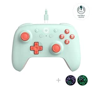 Amazon.com: 8Bitdo Ultimate 2C Hall Effect Joysticks and Hall Triggers ...