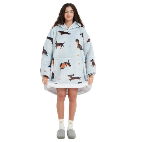 FELOVE Übergroße Hoodie Sweatshirt, Original Decke Sweatshirt, super weiche gemütliche warme komfortable Riesen-Hoodie, Geeignet Kapuzenpullover für Erwachsene, Männer, Frauen, Jugendliche