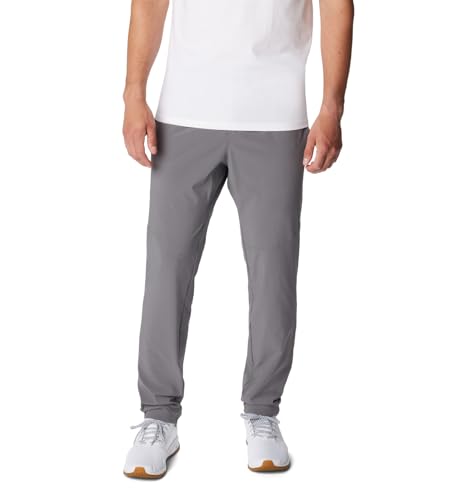 Image of Columbia Men Polyester Omni-Shade Polo Terminal Roamer Stretch Hiking & Trekking Pant