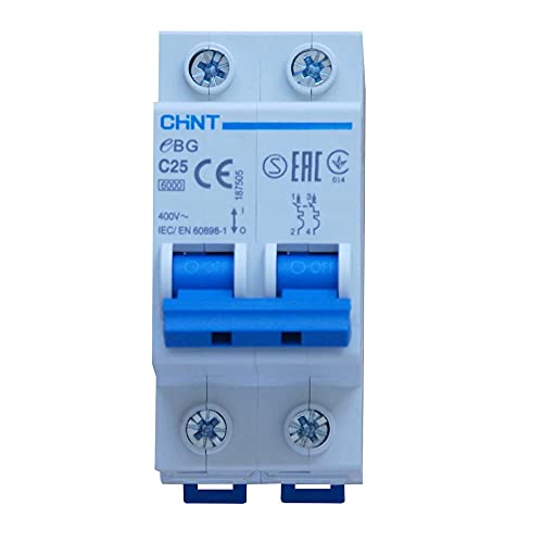 Interruptor automático magnetotérmico EBG- 2P - 25A Cover