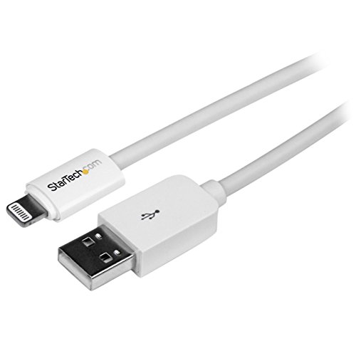 Startech.com 3M (10Ft) Long White Apple 8-Pin Lightning Connector To Usb Cable For Iphone / Ipod / Ipad - Charge And Sync Cable (Usblt3Mw) #TOP1