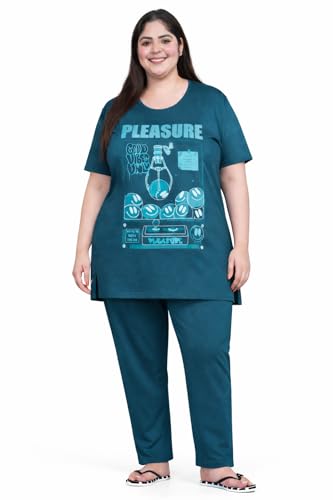 Image of In Love Women's Plus Size Longline T-Shirt with Side Pocket, 3 /4 Sleeve, Crew Neck