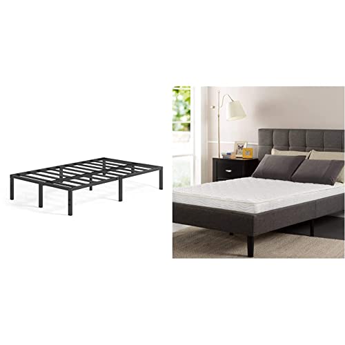 ZINUS�y�Z�b�g�����z[�V��������] Zinus (�W�k�X) Yelena Classic ���^�� �x�b�h�t���[�� + Classic�}�b�g���X�Z�b�g �Z�~�_�u�� ����15cm /�h��/�p�C�v/���[�X�y�[�X/�H��t��/�g���ȒP /2�w�\��/�̈����U/�R�C