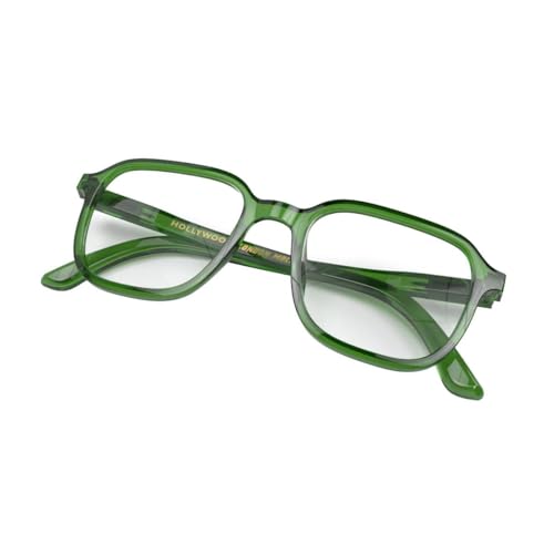 Image of LONDON MOLE Hollywood thin lightweight reading glasses | Sleek square frame | Contemporary minimal style | Men and women
