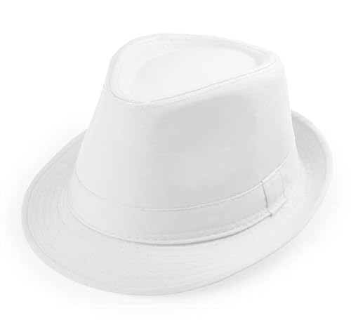 Cappellino Panama Uomo Donna (Bianco)