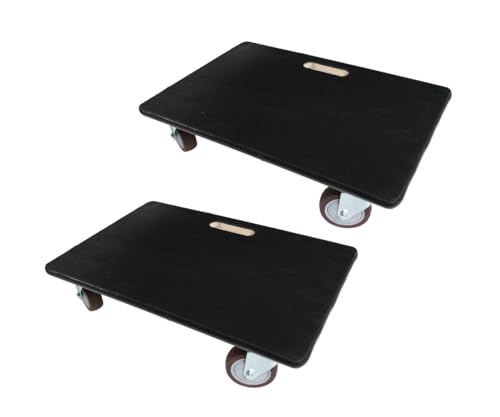 Profi Chariot à roulettes avec 4 roulettes | HxLxP 15x40x60 cm | Capacité de Charge 500kg |...