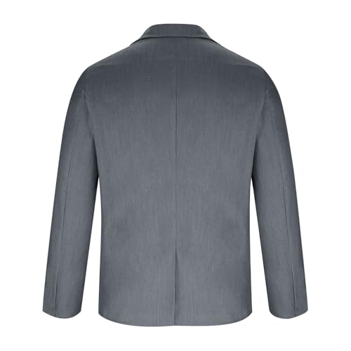 Mens Sport Coats and Blazers Slim Fit Linen Blazer Men Summer Casual Business Suit Jackets Lightweight Linen Suit