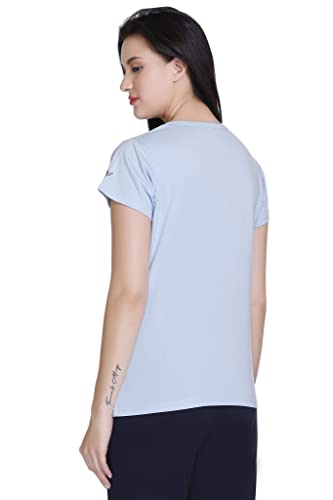 Image of GODFREY Women Round Neck Half Sleeve Cotton T Shirts
