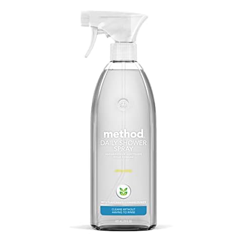 Method Daily Shower Cleaner Spray, Ylang Ylang, For Showers, Tile, Fixtures, Glass and Tubs, 28 oz spray bottle (Pack of 1) Cover