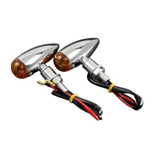 Clignotants moto étanches pour chopper et cruiser avec feux ambrés