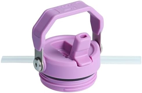 Stanley IceFlow Flip Straw 2.0 Water Bottle 16 oz | Built-In Straw with Larger Opening | Lightweight and Leak Resistant | Insulated Stainless Steel | BPA-Free | Lilac - View 4