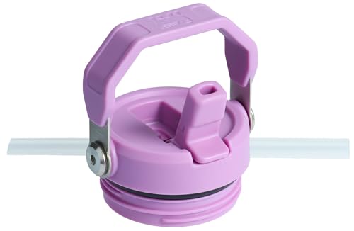 Image of Stanley IceFlow Flip Straw 2.0 Water Bottle 16 oz | Built-In Straw with Larger Opening | Lightweight and Leak Resistant | Insulated Stainless Steel | BPA-Free | Lilac