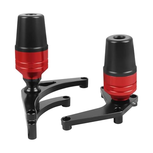 CTCYWLWAYZ Motorschutzbügel für Motorräder Motorrad Rahmenschieber Anti Crash Pads Protector Verkleidungsschutz Für Ducati Für Supersport 939 950 Sturzbügel für Motorräder(Rot)