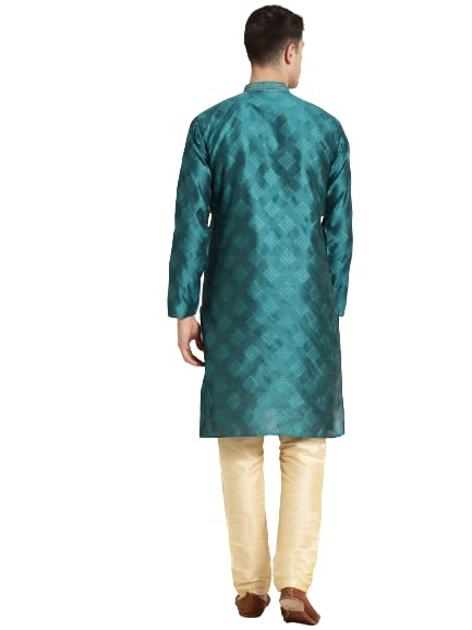 Kurta larga Sojanya de seda, viste elegante sin perder comodidad en bodas 2