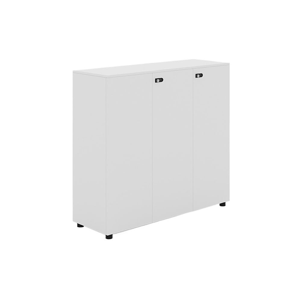 Aioneer White File Cabinet Three Cabinet Doors Taller Conference Room Pantry Office Cabinet Filing Cabinet Partition Cabinet Filing Cabinet