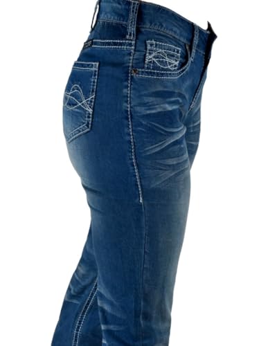 Cowgirl Tuff Women's UltraBreathe Shattered Jeans & Cooling Towel Bundle4