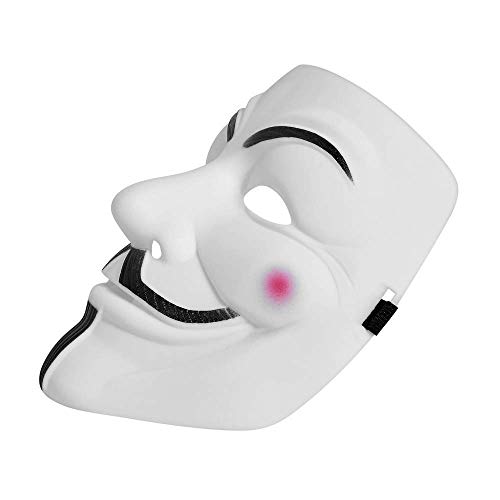 WLPARTY 4 Pack V for Vendetta Hacker mask for Halloween Costume Cosplay Party Masks