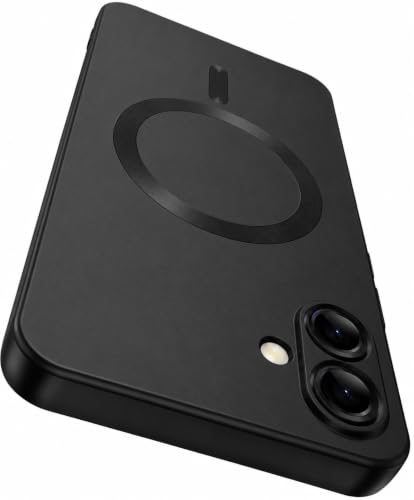Image of DIZORO Samsung A07 5g Case, Compatible with Mag Safe Back Cover, Matte Luxury Metallic Luster Flexible TPU Wireless Charging Shockproof Case with Camera Protector