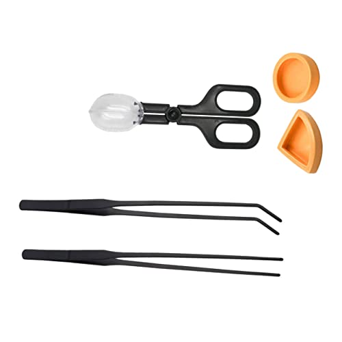 COSMEVIVI 1 セット ペット用給餌ボウル ヤモリ食品カ 水族館 爬虫類用餌スクープ 魚の餌箱 フェレット ペットケージ 水筒 モルモットのアクセサリー トカゲ カメ 豚 皿 プラスチック